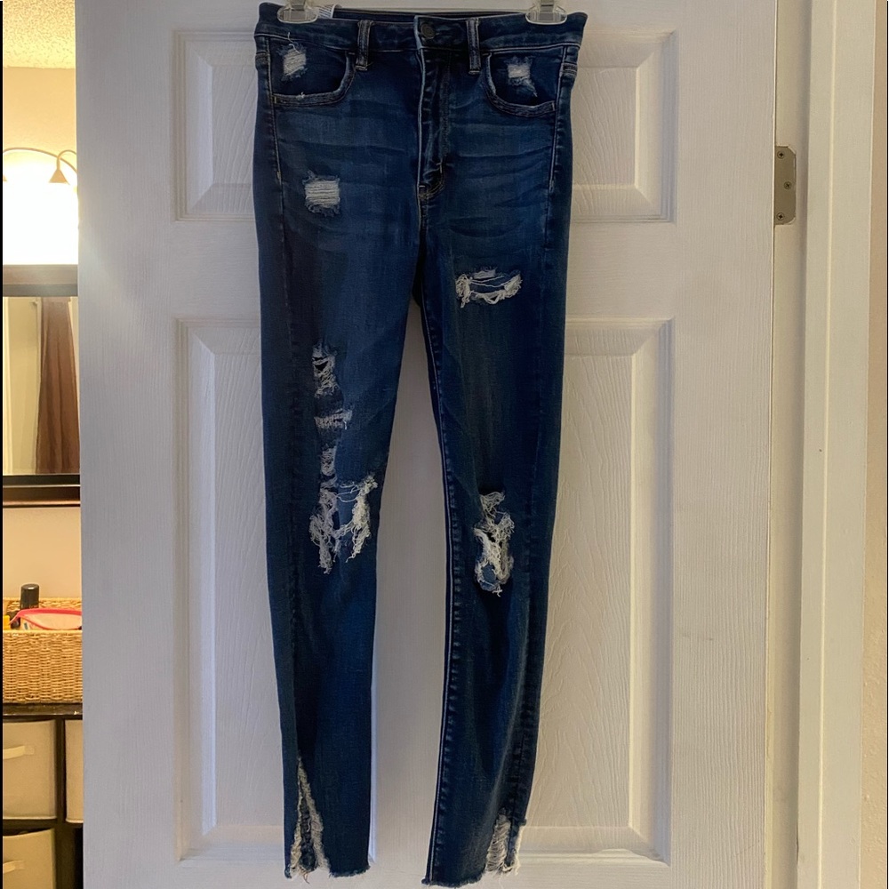 American eagle rip jeans